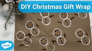 DIY Christmas Gift Wrapping Paper | Christmas Wrapping Paper 2022 | How to Make Wrapping Paper