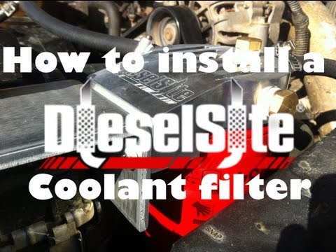 Installing a 7.3L Coolant Filter