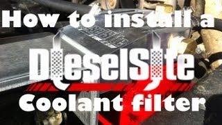 Installing a 7.3L Coolant Filter