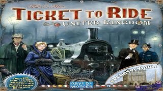 The Crew plays Ticket to Ride: Uk Map!