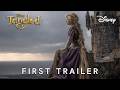 Tangled Live Action Movie First Trailer Florence Pugh 2026
