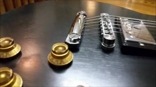 Video thumbnail for Les Paul Special Satin Black Faded by gtrblues