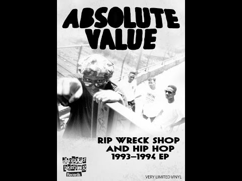 ABSOLUTE VALUE/RIP WRECK SHOP AND HIP HOP 93-94 EP *LIMITED VINYL* CHOPPED HERRING