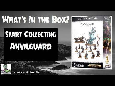 What's In The Box?  Start Collecting Anvilguard - A Model Kit Unboxing Video