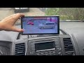 Kamerový systém do auta - 10,36" LCD / Apple CarPlay / Android auto / kamera / Bluetooth / DVR / BSD / 15m kabel - Video Youtube