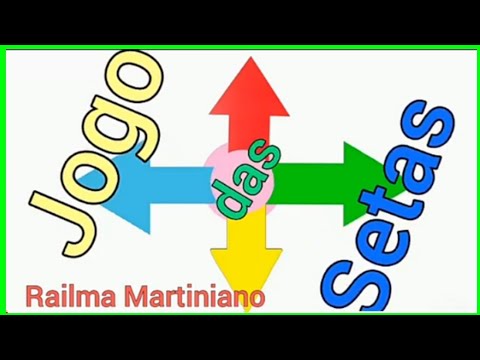 JOGO DAS SETAS/ Trabalhando a coordenação motora/ Brincadeira divertida