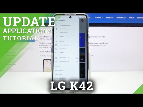 How to Update Applications in LG K42 – Download Newest App Version