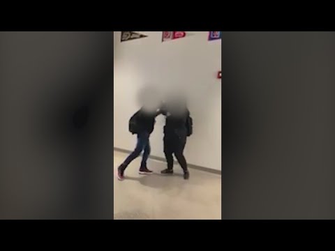 Video shows middle school student beating another as no one appears to intervene