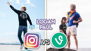 Logan Paul Instagram vs Vine Video Battle / Who's the Best