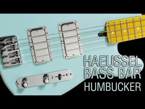 Haeussel Bassbar Humbuckers in Thunderbird-Covers - Maruszczyk Jake 4p