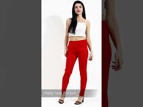 Ladies cigarette pants