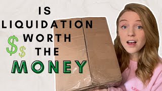 IS LIQUIDATION WORTH THE MONEY? | my sales + fox liquidation review