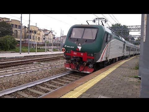 E464 405+4 MDVC+piano ribassato pilota Trenord - Monza - 22/05/2018