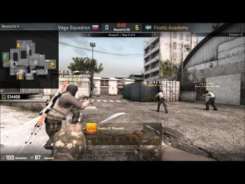 PlesseN (Fnatic Academy) vs Vega Squadron / SL i-League Season 3 Europe Qualifier / CS:GO POV