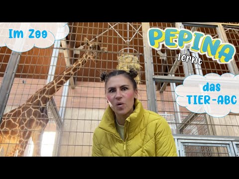 🐵 TIER-ABC im Zoo 🦒 Mit Pepina das ABC lernen 📚 in der WILHELMA Stuttgart