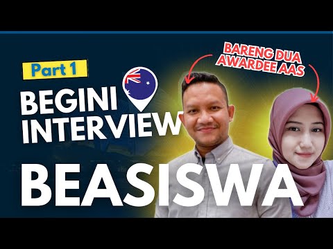 LIVE!! DIAJARIN Interview Beasiswa Luar Negeri Bareng Dua Awardee AAS Sekaligus