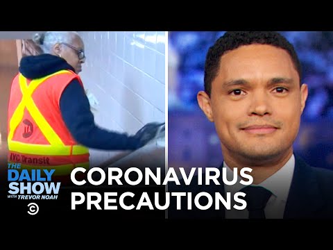 Subway Coronavirus Precautions, Dinosaur DNA, and Twitter's Fleets Feature | The Daily Show