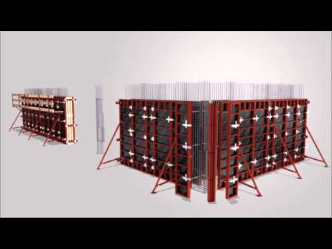 Pilosio: P300 formwork for walls