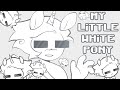 MY LiTTLE WHiTE PONY Animation Meme Toonsquid Homestuck Beyond Canon