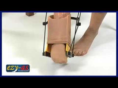 Как надеть компрессионные чулки с помощью батлера