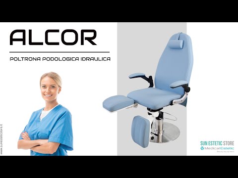 Alcor poltrona podologia con alzata idraulica