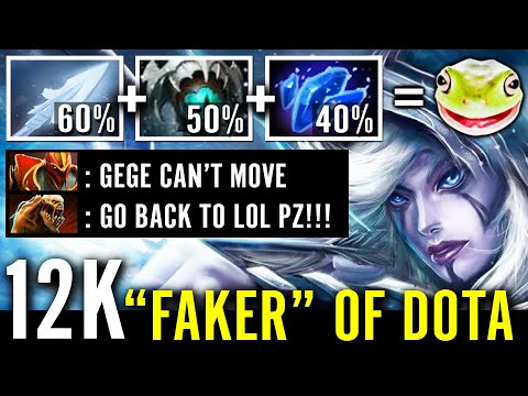 12K "FAKER" OF DOTA 2!!? Imba Drow Ranger 150% Max Slow To Death 7.29 Dota 2 Pro Carry by 23Savage