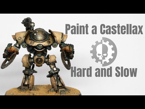 How to Paint a Castellax Grimdark