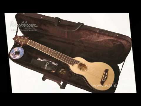Демонстрация акустической гитары Washburn RO10