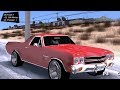 1970 Chevrolet El Camino SS para GTA San Andreas vídeo 1