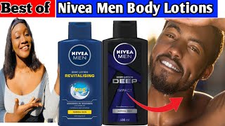 Best of Nivea body Lotions for men: Review on Nivea men Lotions for a Soft , glowing & even skintone