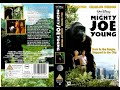 Original VHS Opening And Closing To Mighty Joe Young UK VHS Tape