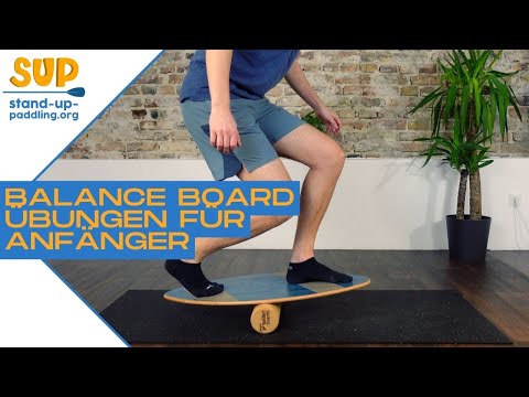 7 einfache Balance Board Übungen für Anfänger (Gleichgewicht & Fitness)