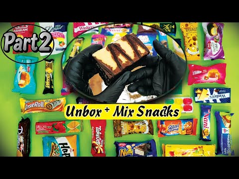 ASMR Snack Unboxing & Weird Mix Test 😱 The Result Will Shock You
