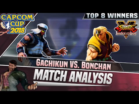 SFV AE Match Analysis: Capcom Cup 2018 TOP 8 - Gachikun vs. Bonchan