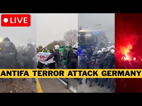 🚨 BREAKING: Germany Becomes WAR ZONE - Antifa ATTACK AfD Politicians - Gießen On Lockdown