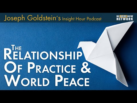 Joseph Goldstein on The Relationship of Practice and World Peace - Insight Hour Ep. 165