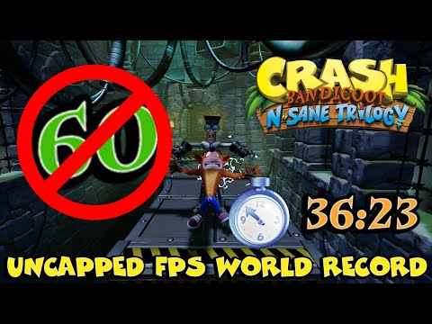 The lab 36:23 | Former Uncapped FPS World Record | Crash Bandicoot NST (PC)