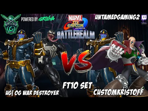 MVCI BattleRealm Exhibition Series - UG| OG War Destroyer VS CustomKristoff FT10 Set