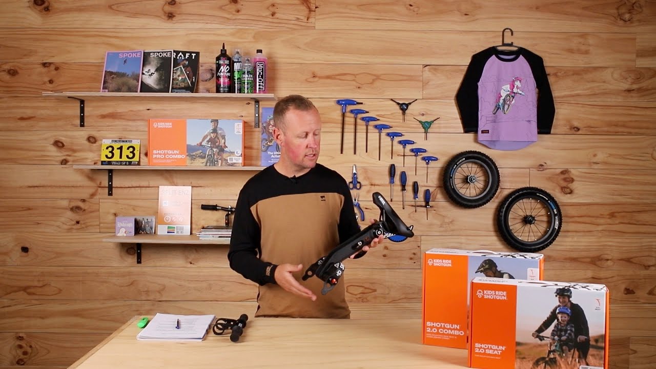 KRS Fahrradkindersitz Shotgun Seat Combo 2.0
