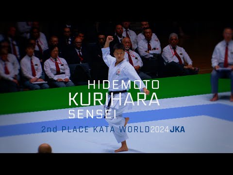 Hidemoto KURIHARA Sensei : KATA GANKAKU 2024 TAKASAKI ARENA JAPAN.
