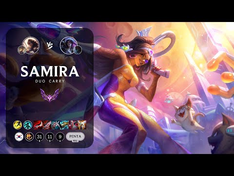 Samira ADC vs Kai'Sa - KR Master Patch 13.13
