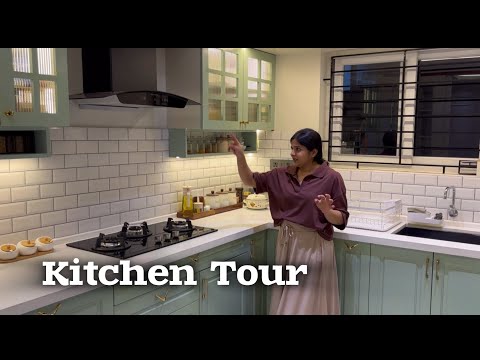 My Dream Kitchen🥰 | Home Tour Part 2 | Pinterest Inspired | Namma Ooru Couple #KitchenTour #HomeTour