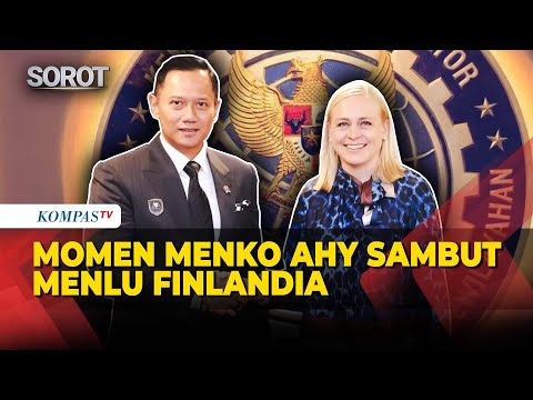 Momen Menko AHY Sambut Menlu Finlandia, Ini yang Dibahas