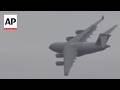 Raw Video Military Releases C 17 Crash Footage