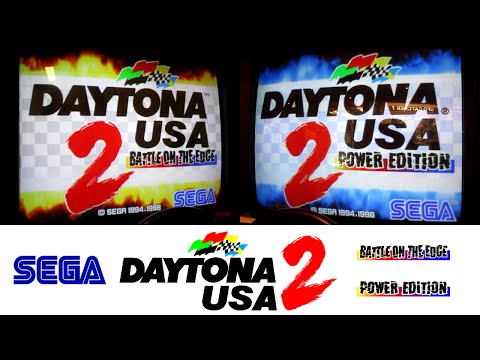 [Daytona USA 2] Beginner - BOTE/PE Both Version Comparison [Real Arcade]