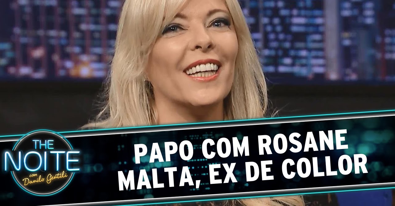 The Noite (15/12/14) - Entrevista com Rosane Malta, ex-mulher de Fernando Collor