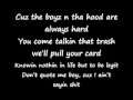Eazy E Boyz In The Hood Lyrics 