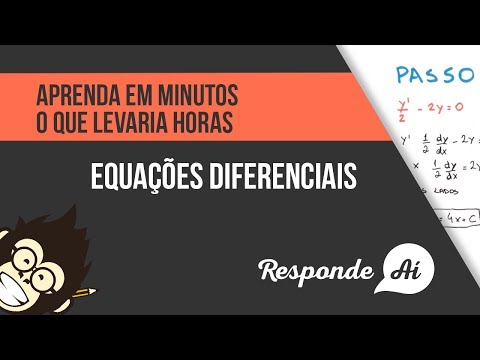 Equações Diferenciais - Introdução às EDOs - Exercício