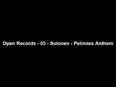 Open Records  - Solonen - Pelimies Anthem