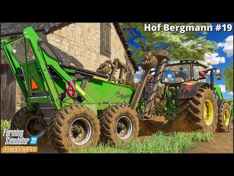 Selling Grape Juice & Cheese. Sowing Oat & Planting Sunflowers🔹#FarmingSimulator22🔹#HofBergmann Ep19